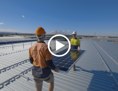 What is the typical payback period for a high quality commercial solar power system?